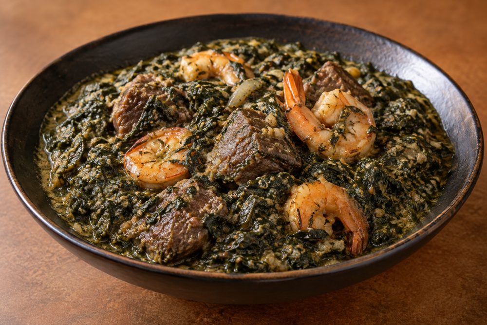 Cameroonian Ndolé