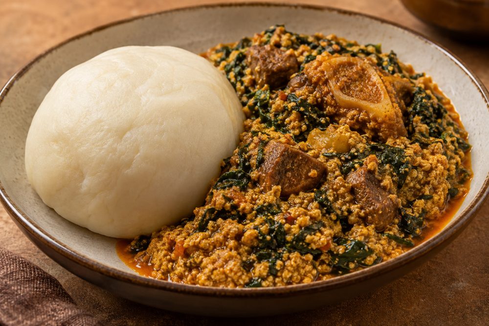 Pounded Yam & Egusi